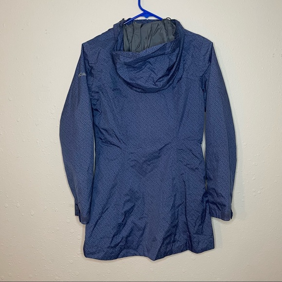 Columbia Women’s Splash A Little II Rain Jacket Blue | A22 - Picture 2 of 6